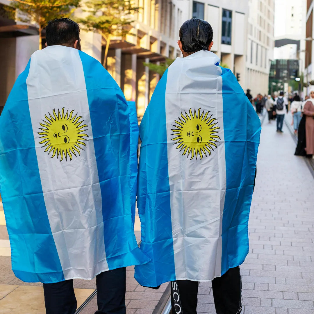 URUGUAY NYLON PRINT FLAG - 3x5