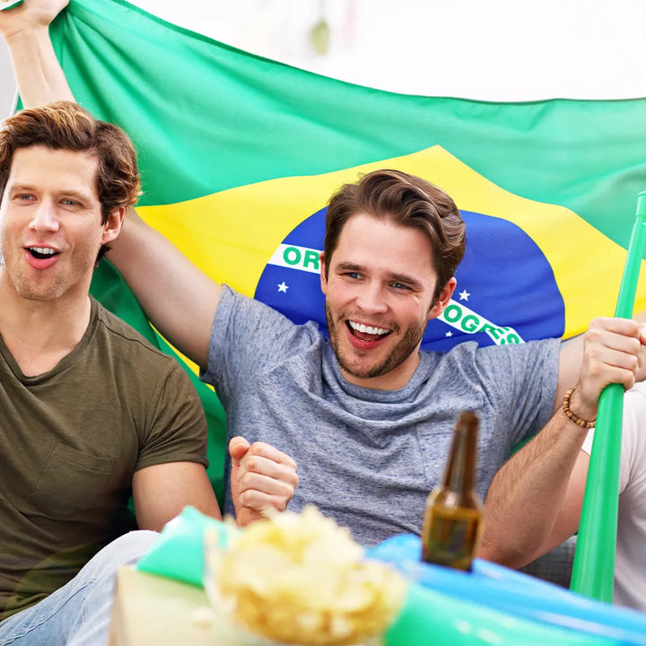 BRAZIL NYLON PRINT FLAG - 3x5