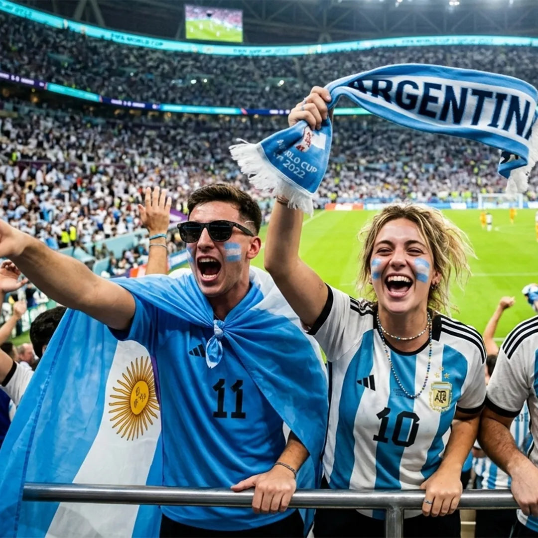 ARGENTINA NYLON PRINT FLAG - 3x5