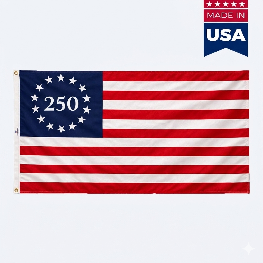 America 250 Flags