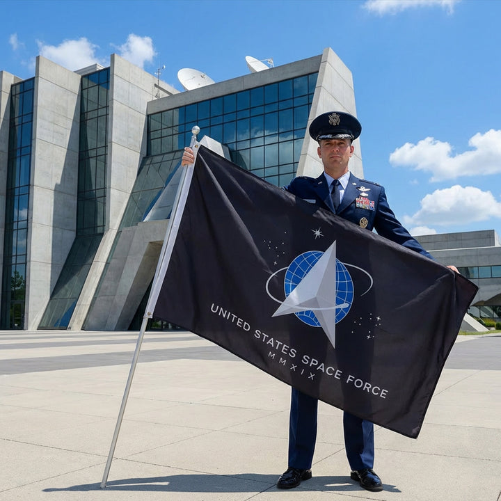 US Space Force Flags – Outdoor Nylon – Made In USA