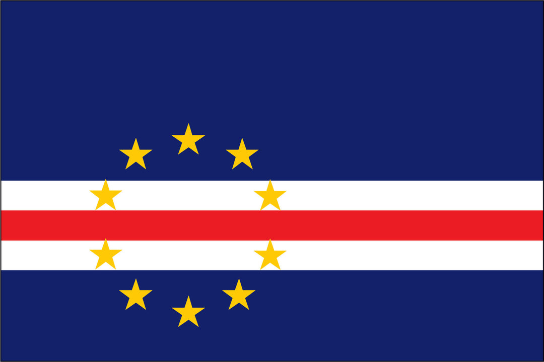 CAPE VERDE NYLON PRINT FLAG - 3x5