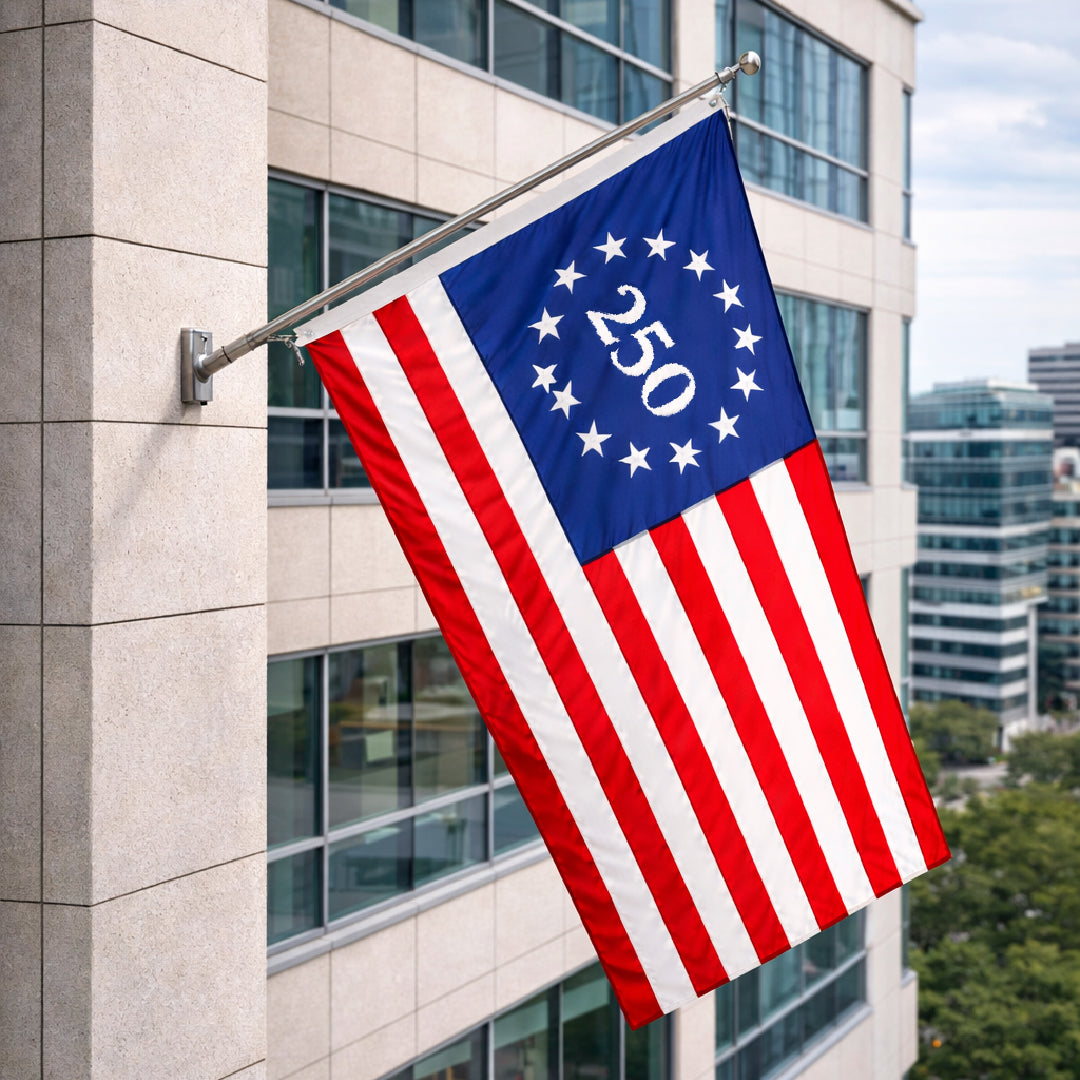 America 250 Betsy Ross Flags – Outdoor Nylon – Made In USA