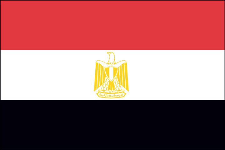 EGYPT NYLON PRINT FLAG - 3x5