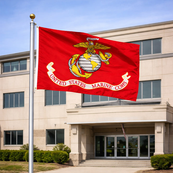 US Marine Corps  Flags – Outdoor Nylon – Made In USA