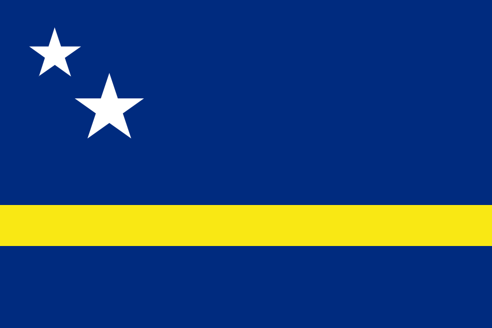 CURACAO NYLON PRINT FLAG - 3x5