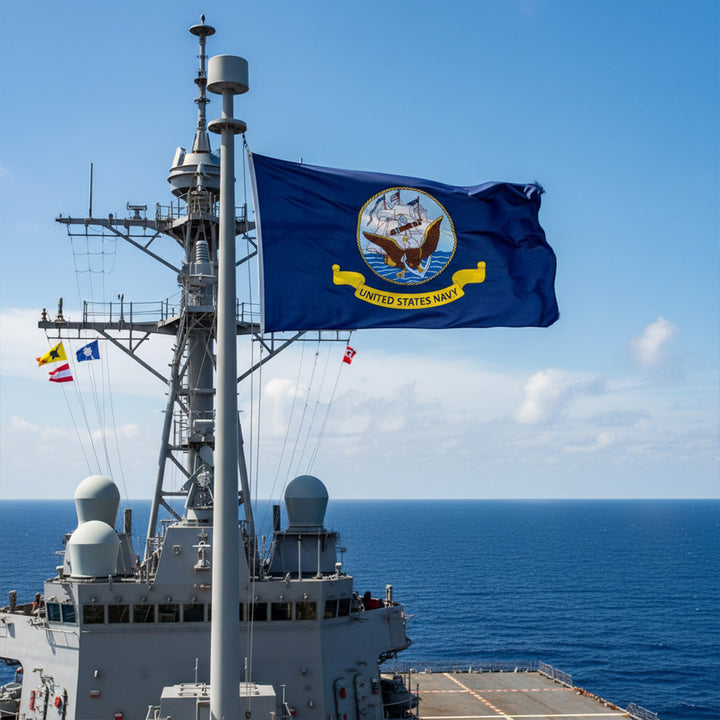 US Navy Flags – Outdoor Nylon – Made In USA