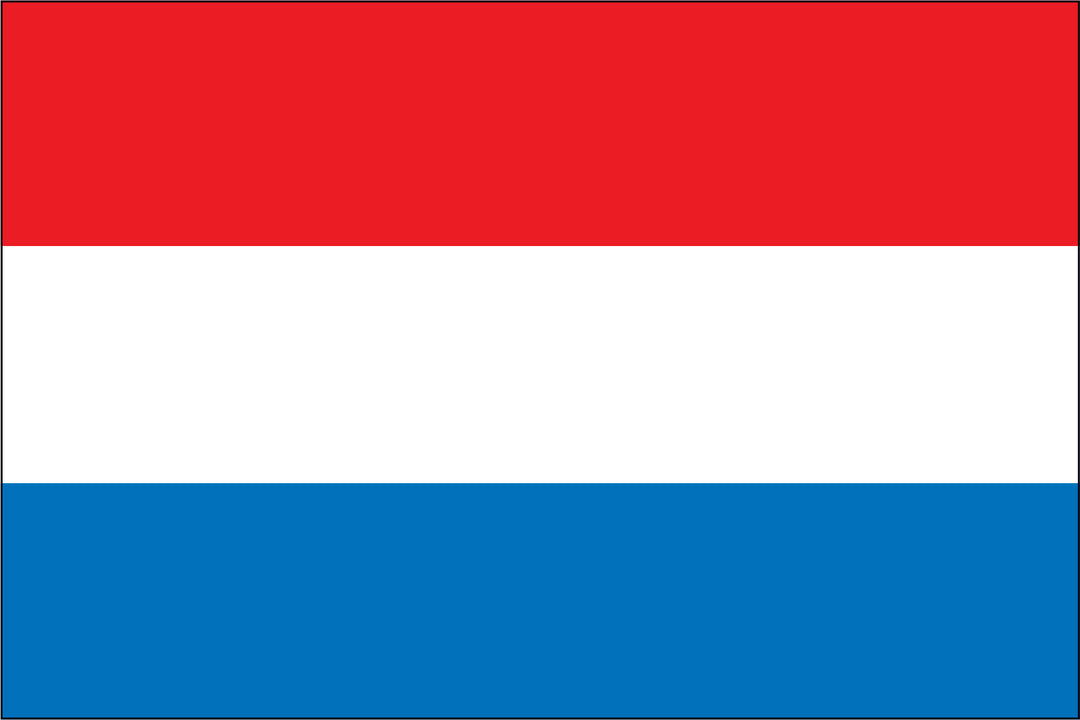NETHERLANDS NYLON PRINT FLAG - 3x5