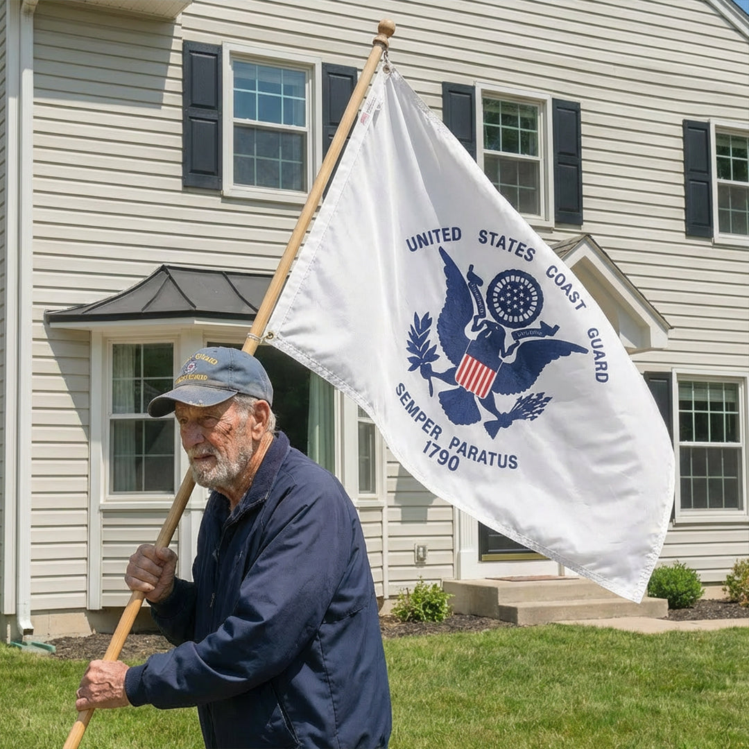US Coast Guard Flags – Outdoor Nylon – Made In USA
