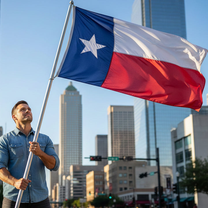 Texas Flags – Outdoor Nylon / Polyester – Made In USA