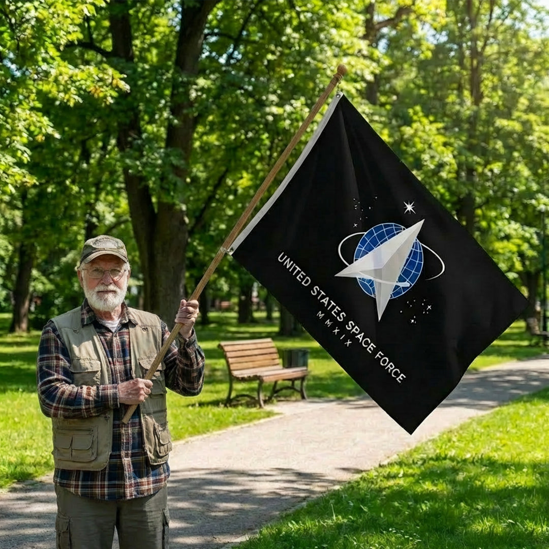 US Space Force Flags – Outdoor Nylon – Made In USA