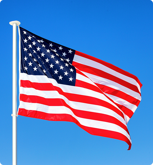 USA Flags – Outdoor Nylon / Polyester – Made In USA