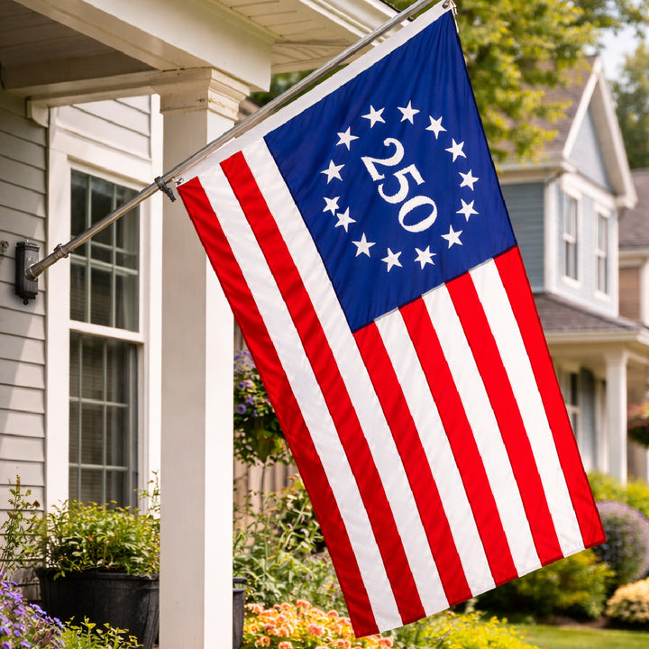 America 250 Betsy Ross Flags – Outdoor Nylon – Made In USA