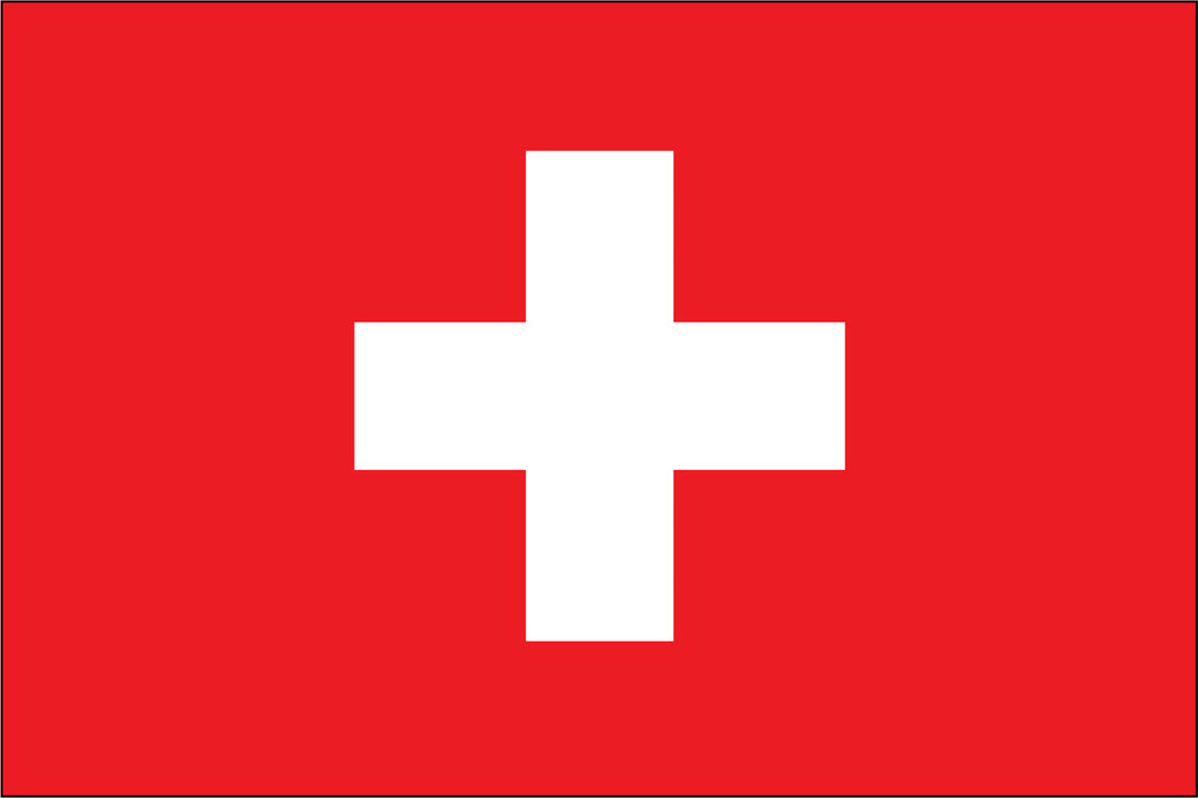 SWITZERLAND NYLON PRINT FLAG - 3x5