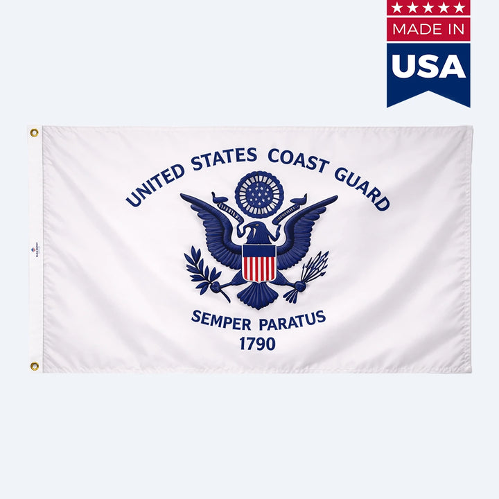 US Coast Guard Flags – Outdoor Nylon – Made In USA