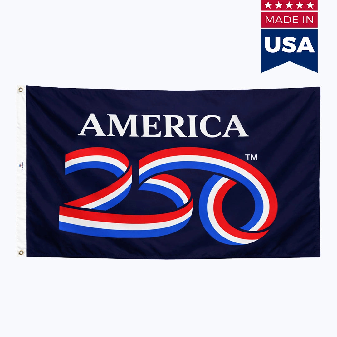 America 250 Flags – Outdoor Nylon – Made In USA