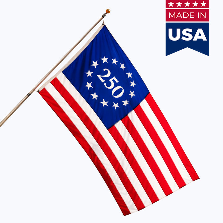 America 250 Betsy Ross Flags – Outdoor Nylon – Made In USA