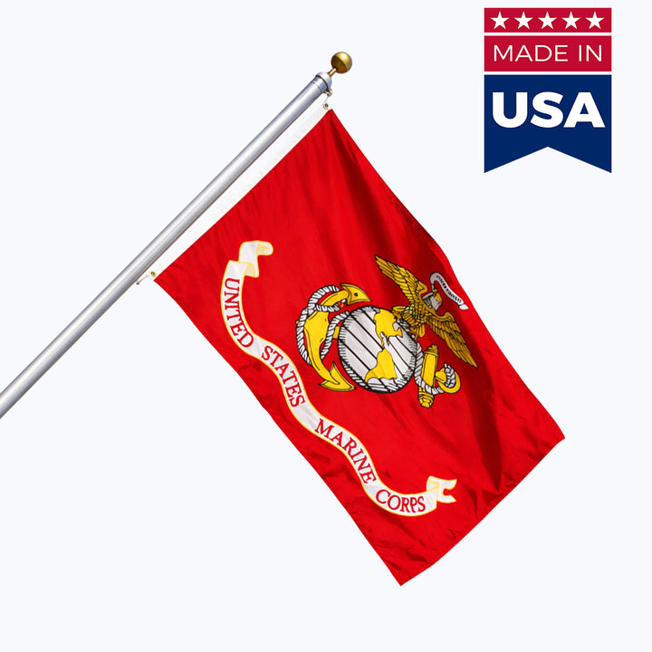 US Marine Corps  Flags – Outdoor Nylon – Made In USA