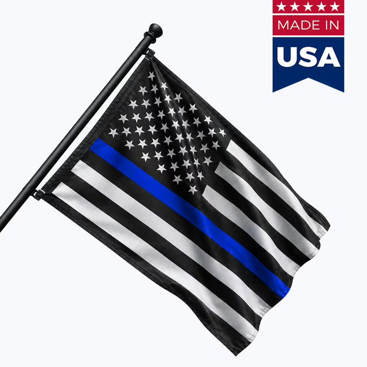 US Thin Blue Line Law Enforcement Flag