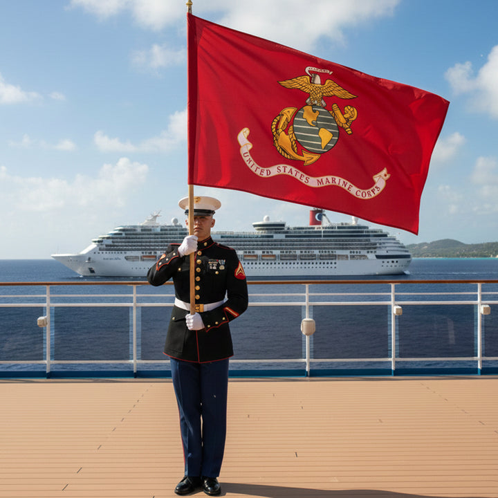 US Marine Corps  Flags – Outdoor Nylon – Made In USA