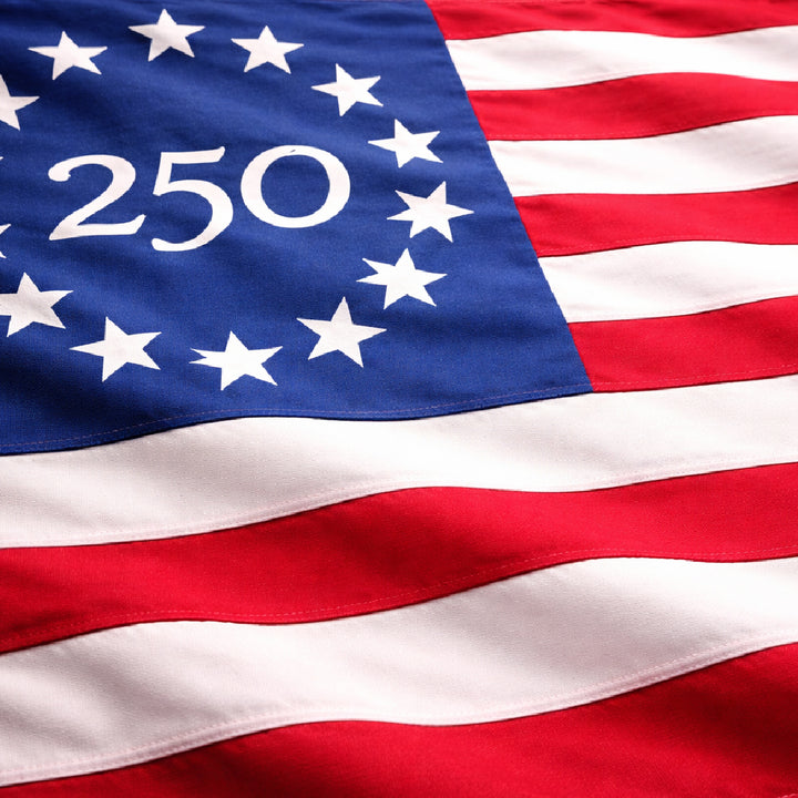 America 250 Betsy Ross Flags – Outdoor Nylon – Made In USA