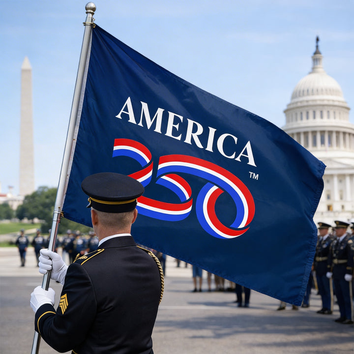 America 250 Flags – Outdoor Nylon – Made In USA