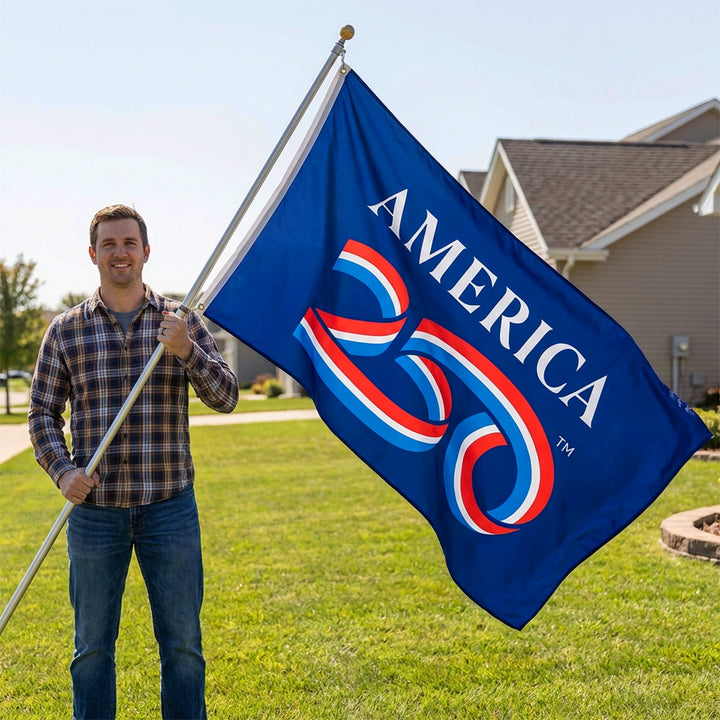America 250 Flags – Outdoor Nylon – Made In USA