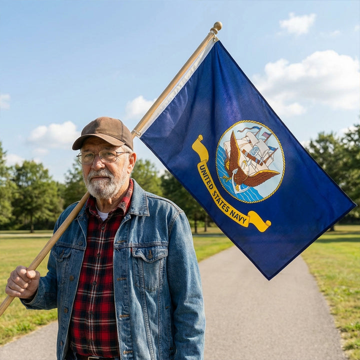 US Navy Flags – Outdoor Nylon – Made In USA