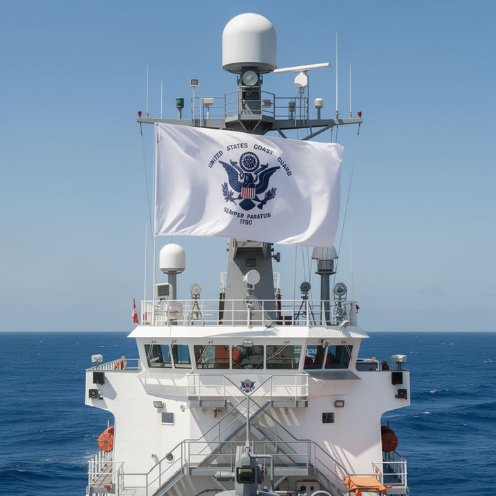 US Coast Guard Flags – Outdoor Nylon – Made In USA