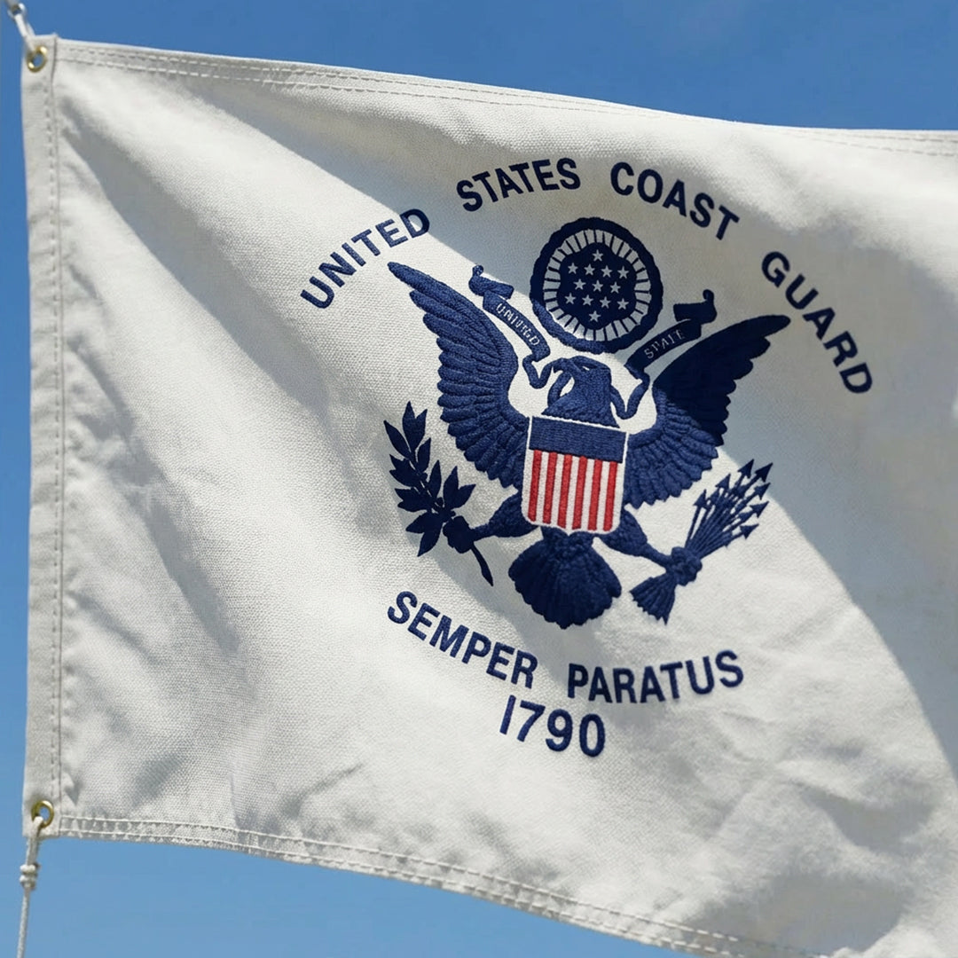 US Coast Guard Flags – Outdoor Nylon – Made In USA
