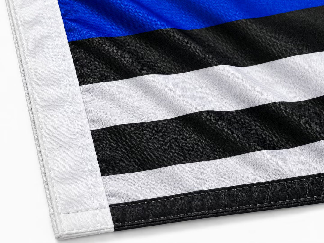 US Thin Blue Line Law Enforcement Flag